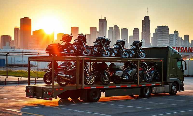 Motorcycle Shipping in Apex, North Carolina