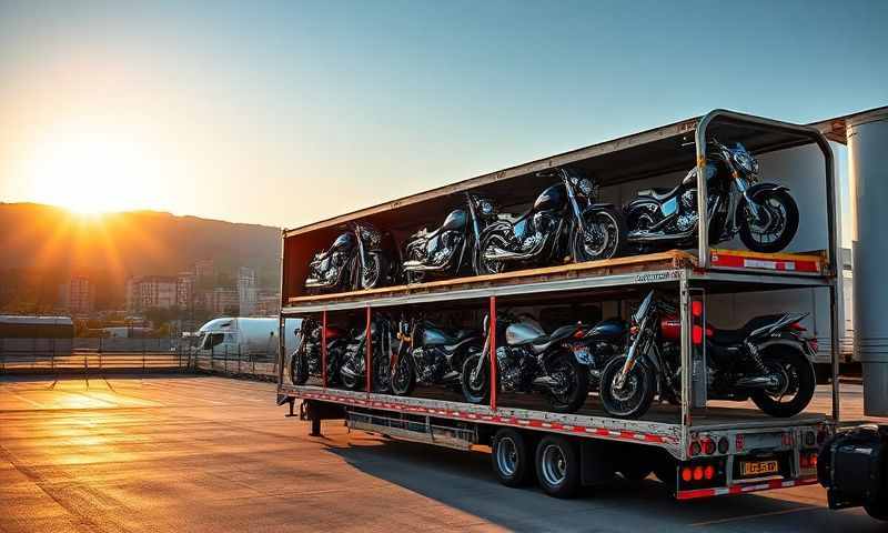 Asheville, North Carolina motorcycle shipping transporter