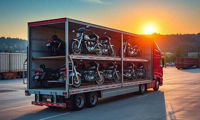 Motorcycle Shipping in Asheville, North Carolina