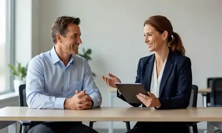 Customer discussing car shipping options in Concord, North Carolina, United States