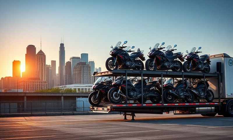 High Point, North Carolina motorcycle shipping transporter