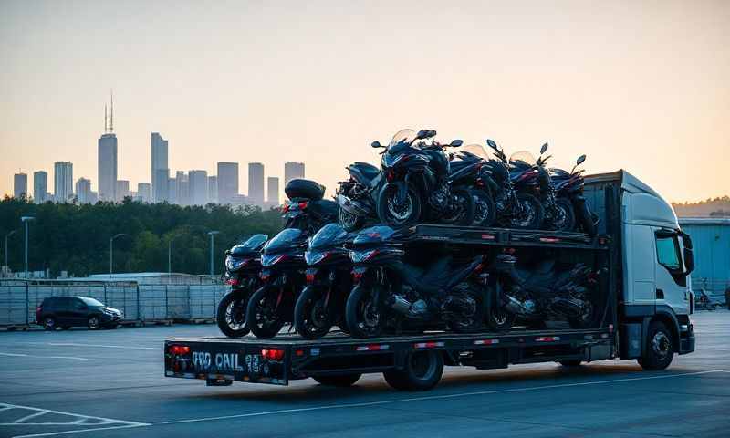 Wake Forest, North Carolina motorcycle shipping transporter