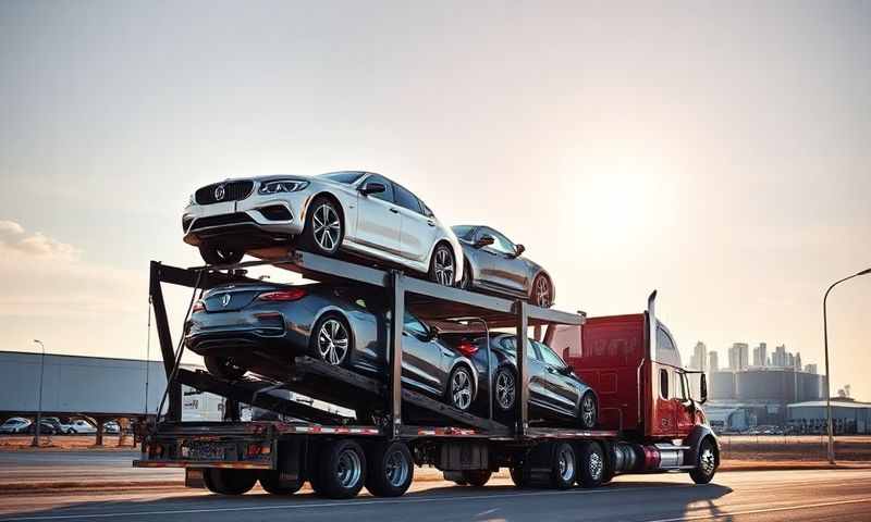 North Dakota car shipping transporter