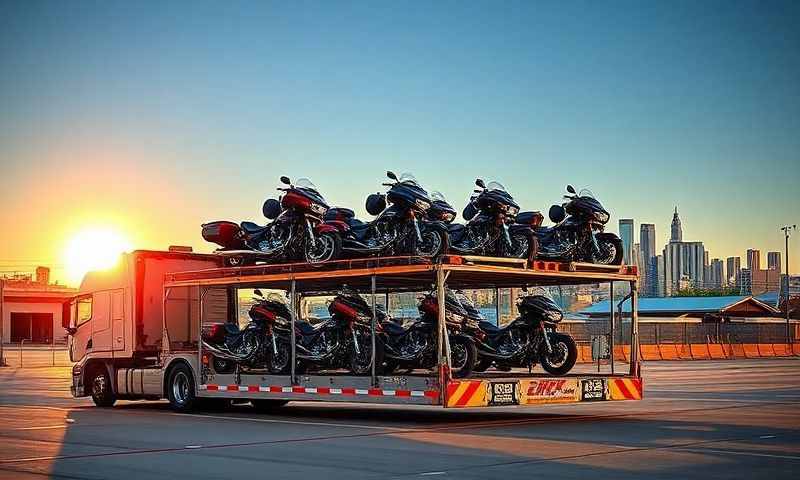 Belcourt, North Dakota motorcycle shipping transporter