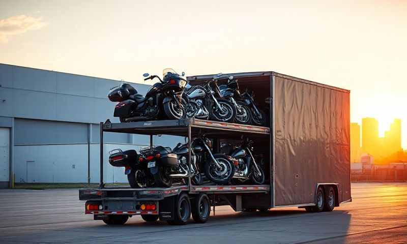 Beulah, North Dakota motorcycle shipping transporter