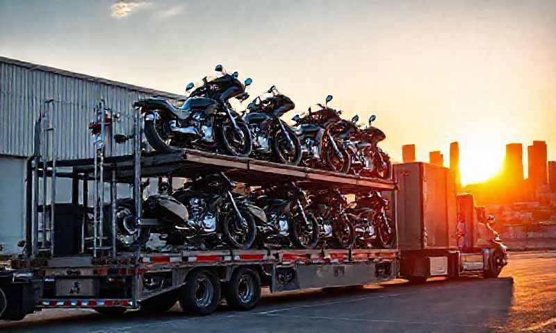 Motorcycle Shipping in Dickinson, North Dakota