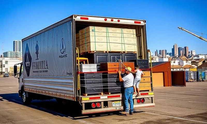 Grand Forks AFB, North Dakota furniture shipping transporter