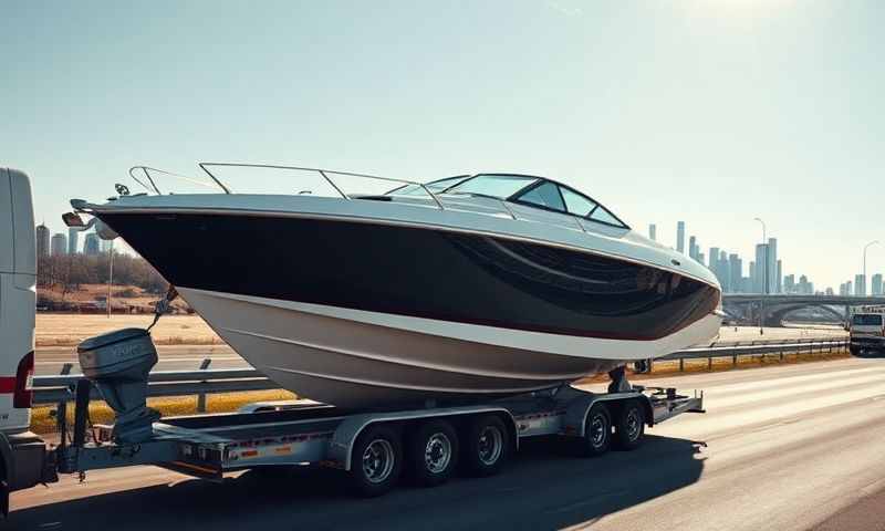 Harvey, North Dakota boat transporter