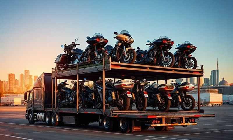 Motorcycle Shipping in Harvey, North Dakota