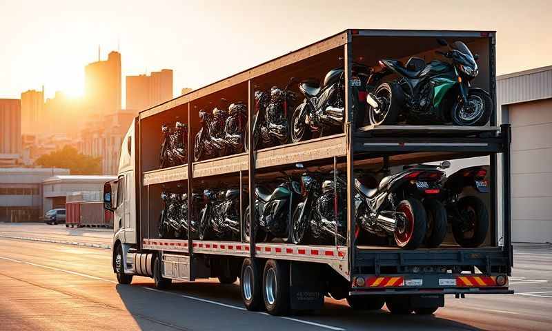 Hazen, North Dakota motorcycle shipping transporter