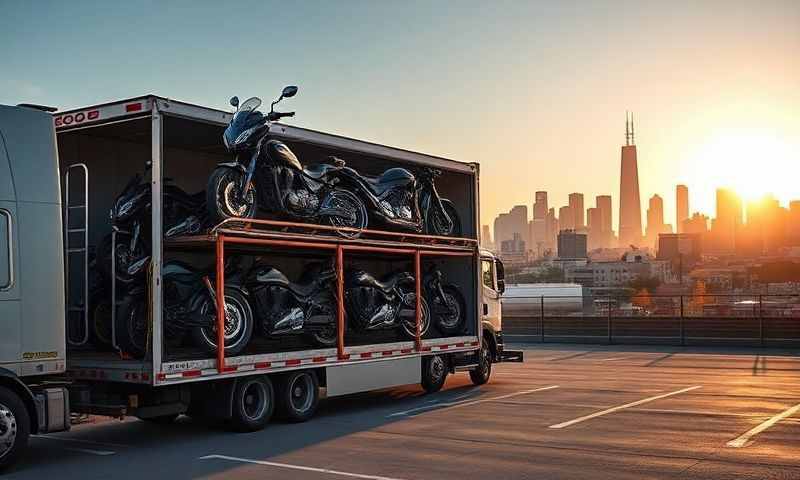 Motorcycle Shipping in Lisbon, North Dakota