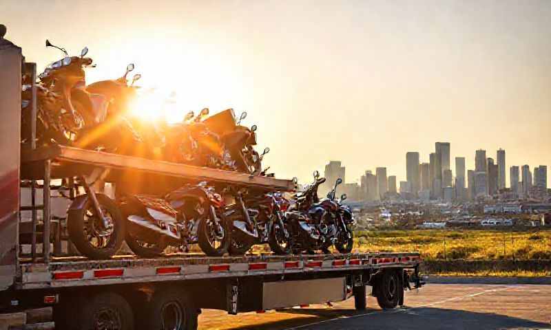 Mandan, North Dakota motorcycle shipping transporter