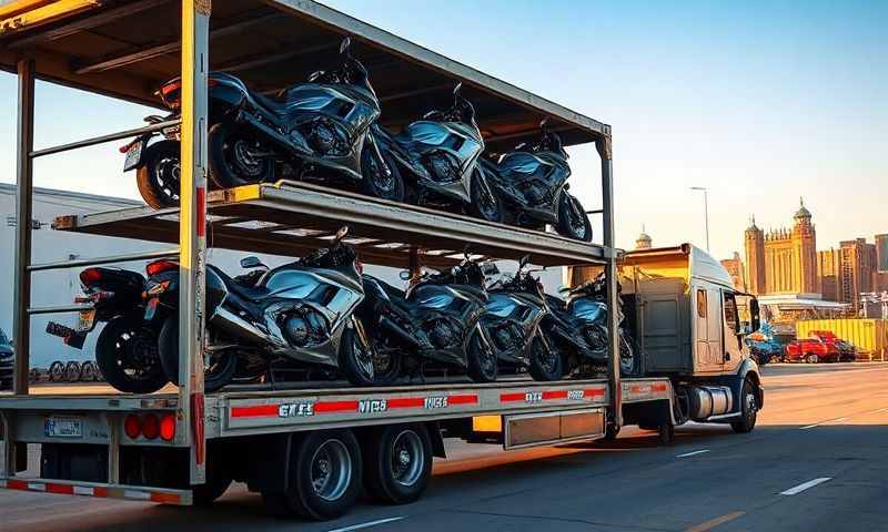 Mayville, North Dakota motorcycle shipping transporter