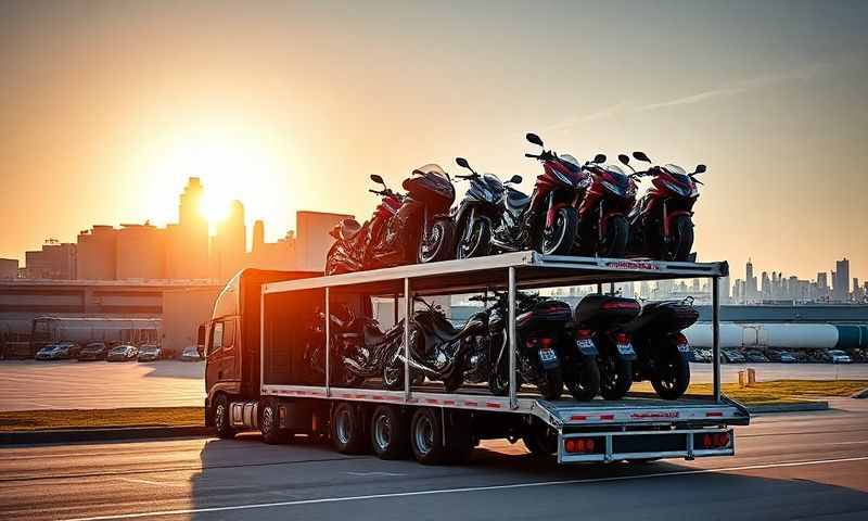 Motorcycle Shipping in New Town, North Dakota