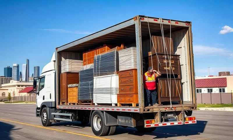 Oakes, North Dakota furniture shipping transporter