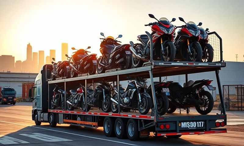 Oakes, North Dakota motorcycle shipping transporter