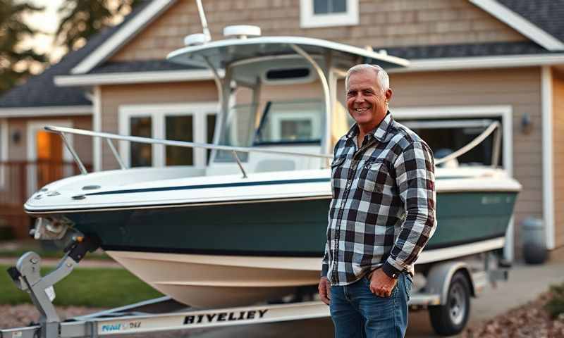 Rugby, North Dakota boat transporter