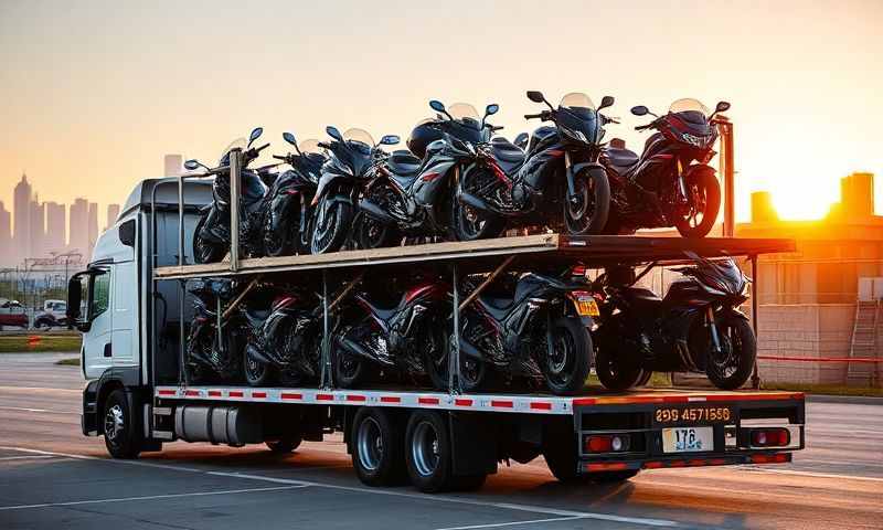 Rugby, North Dakota motorcycle shipping transporter