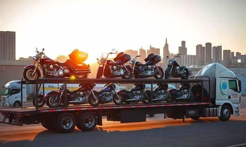 Motorcycle Shipping in Rugby, North Dakota