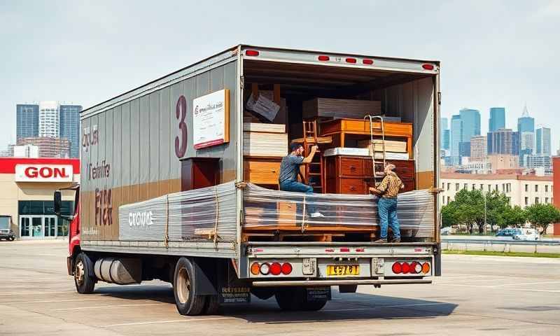 Stanley, North Dakota furniture shipping transporter