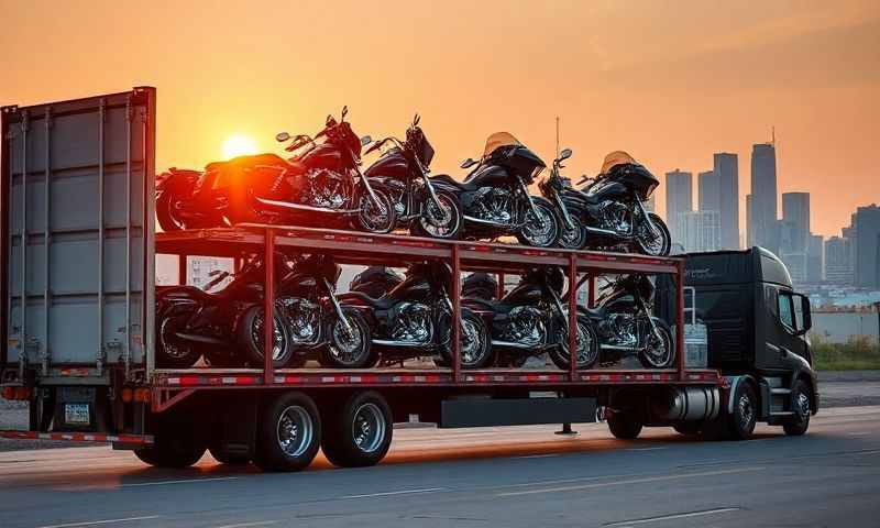 Wahpeton, North Dakota motorcycle shipping transporter