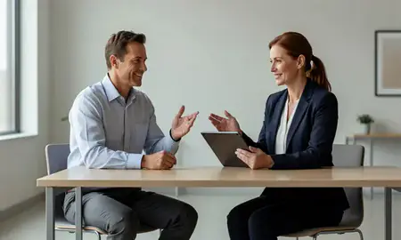 Customer discussing car shipping options in West Fargo, North Dakota, United States