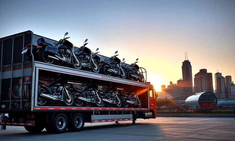 Cincinnati, Ohio motorcycle shipping transporter