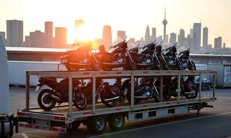 Columbus, Ohio motorcycle shipping transporter