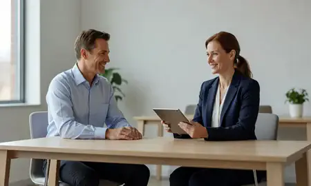 Customer discussing car shipping options in Dayton, Ohio, United States