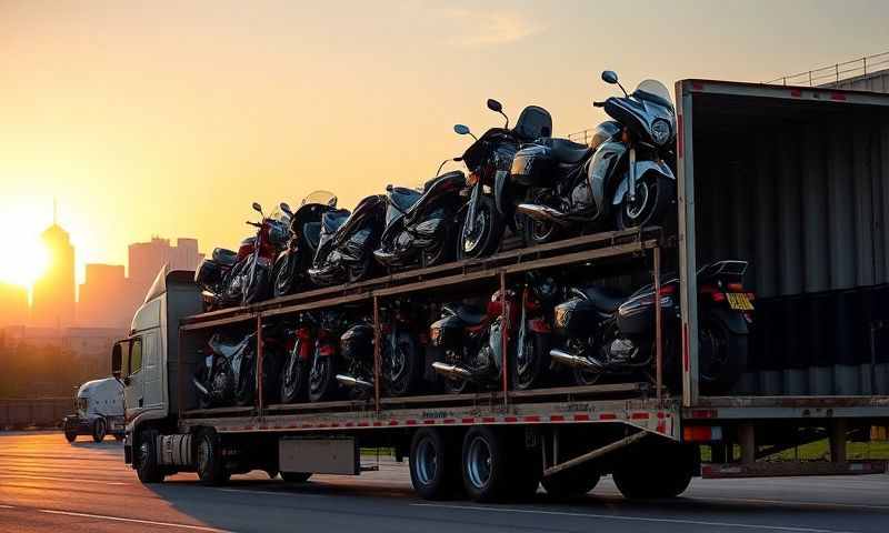 Dayton, Ohio motorcycle shipping transporter