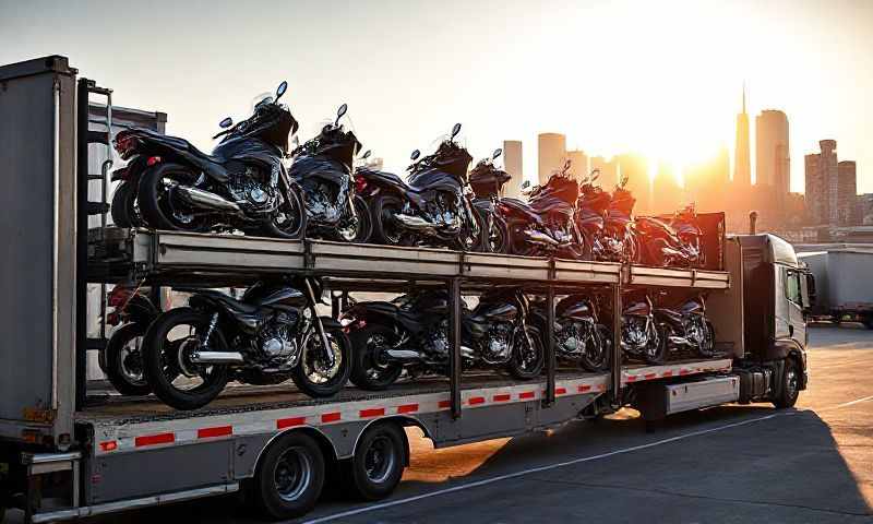 Dublin, Ohio motorcycle shipping transporter