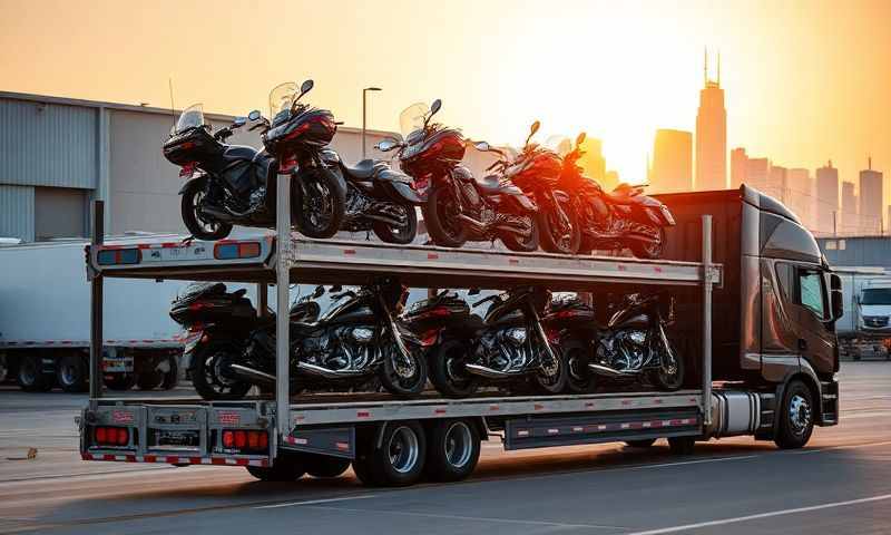 Kettering, Ohio motorcycle shipping transporter