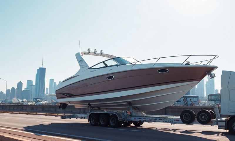 Lorain, Ohio boat transporter