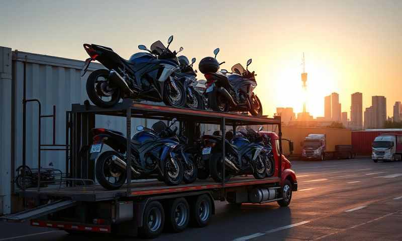 Lorain, Ohio motorcycle shipping transporter