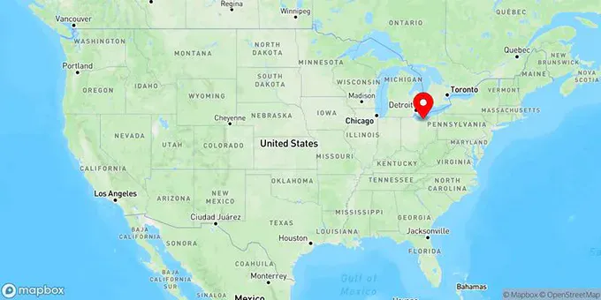 Map of Lorain, Ohio, United States