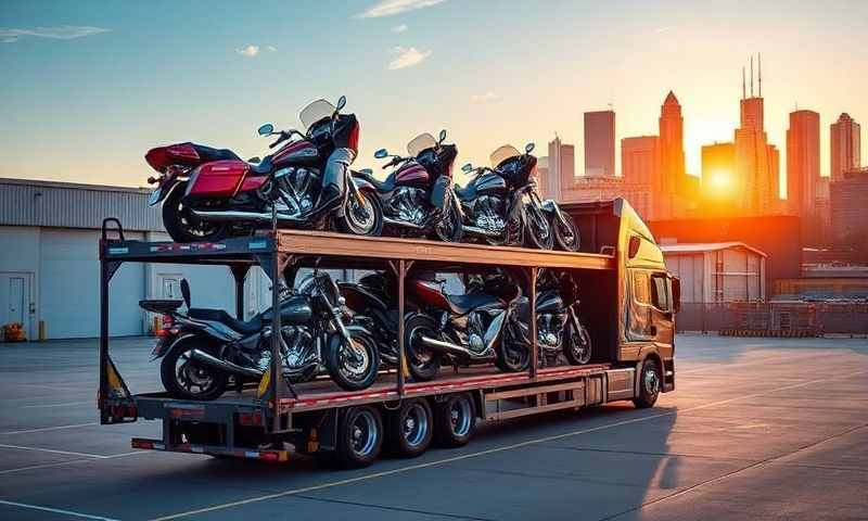 Toledo, Ohio motorcycle shipping transporter