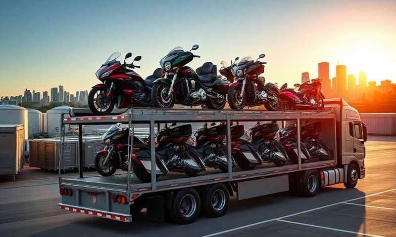 Youngstown, Ohio motorcycle shipping transporter