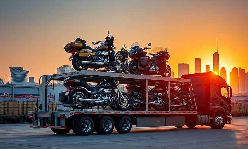 Altus, Oklahoma motorcycle shipping transporter