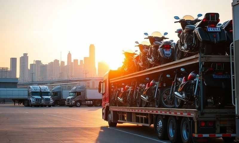 Bartlesville, Oklahoma motorcycle shipping transporter