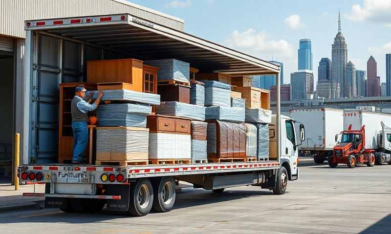 Bethany, Oklahoma furniture shipping transporter