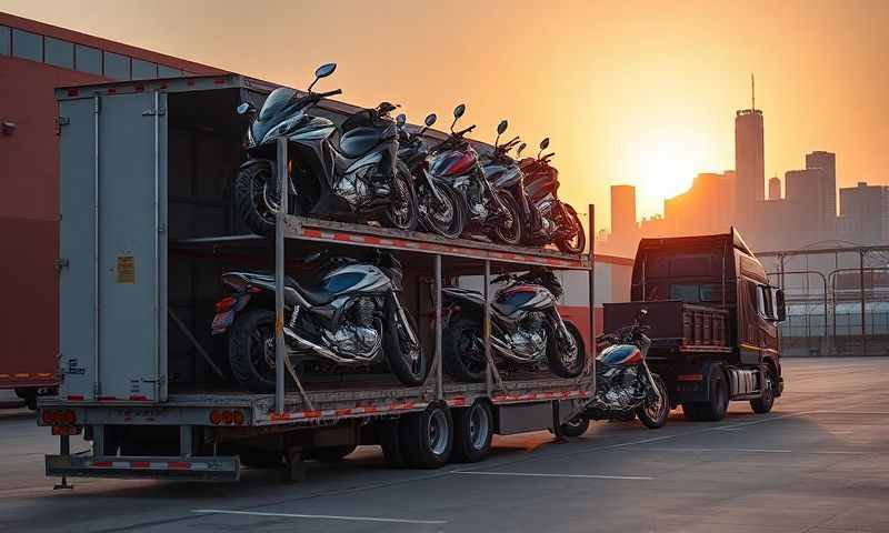 Broken Arrow, Oklahoma motorcycle shipping transporter