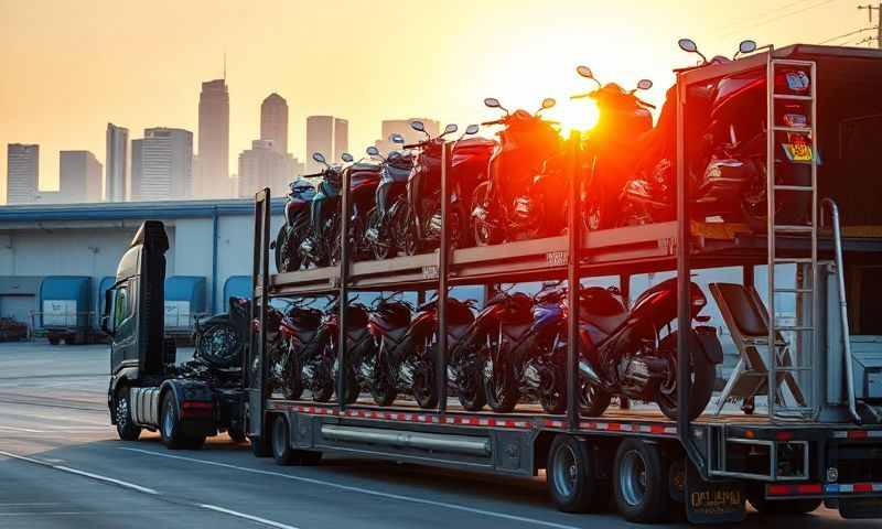 Claremore, Oklahoma motorcycle shipping transporter