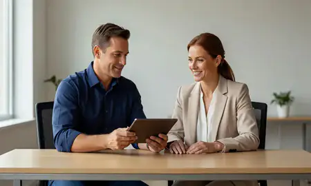 Customer discussing car shipping options in Duncan, Oklahoma, United States