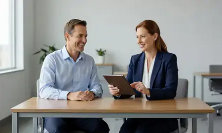 Customer discussing car shipping options in Durant, Oklahoma, United States