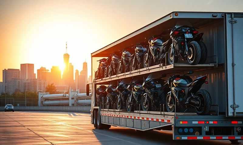 El Reno, Oklahoma motorcycle shipping transporter