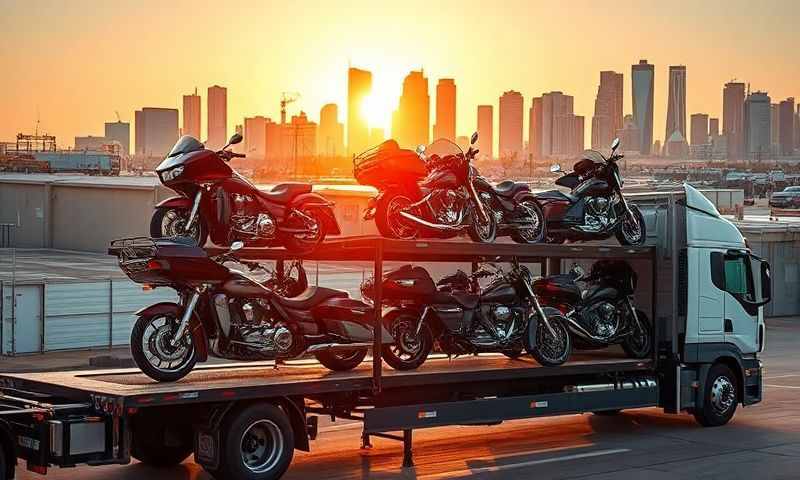 Enid, Oklahoma motorcycle shipping transporter