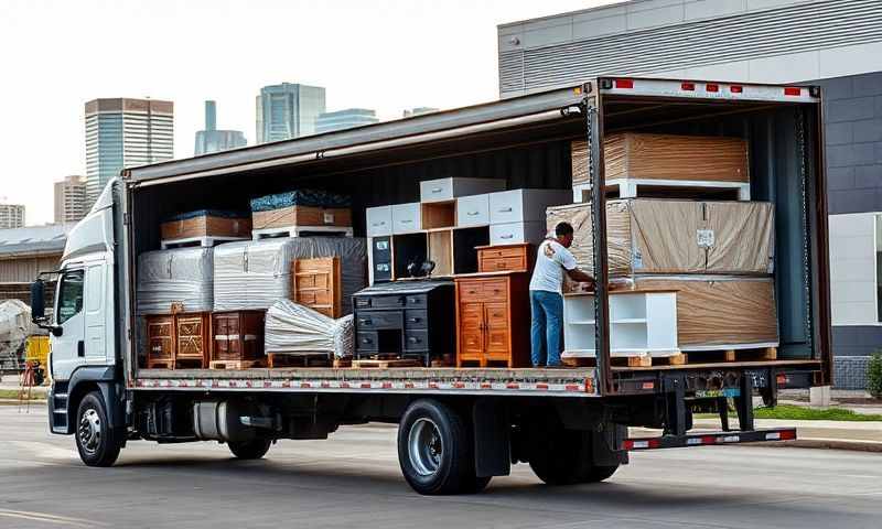 Jenks, Oklahoma furniture shipping transporter