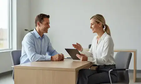 Customer discussing car shipping options in Jenks, Oklahoma, United States