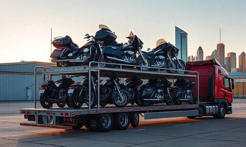 Jenks, Oklahoma motorcycle shipping transporter