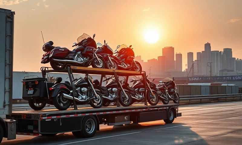 Motorcycle Shipping in Jenks, Oklahoma